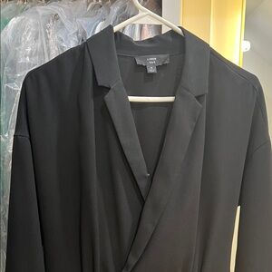 J. Crew Black Gyro Jumpsuit